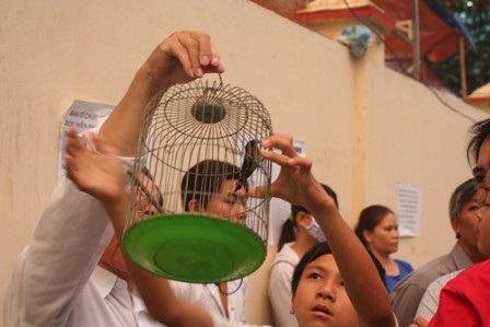 Hàng vạn người đội mưa giông xin lộc Chùa Bà - 5