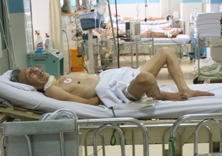 Suýt chết vì bị... cá trê đánh