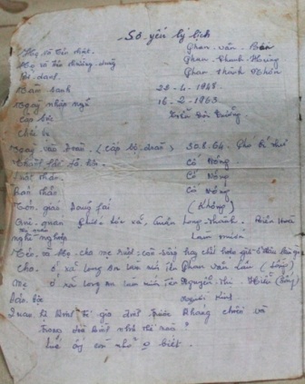 “Lá thư xuân” không phải của người lính họ Phan