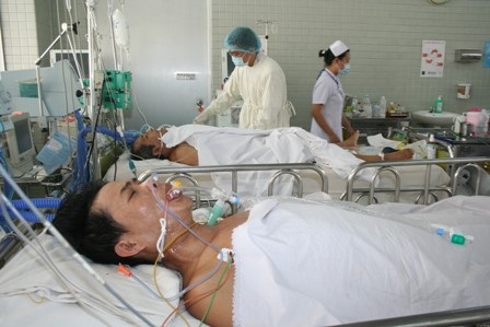 Vụ tai nạn xảy ra khiến 2 công nhân tử vong, 3 người khác phải cấp cứu