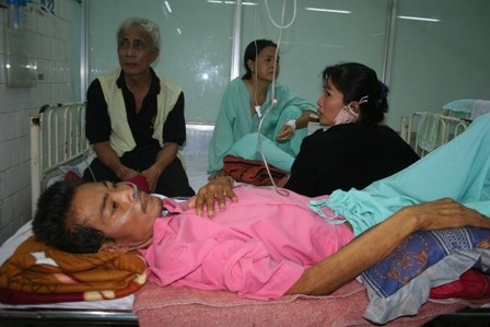 Bệnh nhân bị xuất huyết giảm tiểu cầu huyết khối đang phục hồi