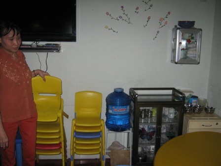 Hình ảnh phóng viên chụp ngày 11/4, hộp thuốc không còn trong tủ