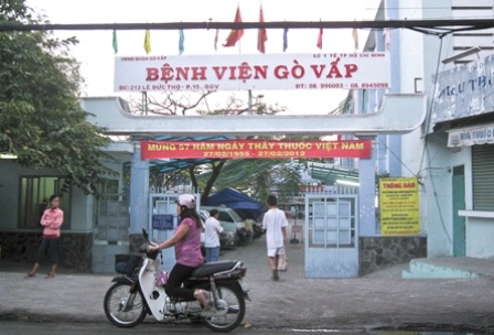 Bệnh viện Gò Vấp, nơi xảy ra tình trạng rút ruột BHYT (ảnh: Internet)