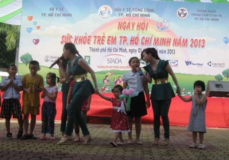 Lần đầu tiên Hội Y tế công cộng tổ chức ngày hội sức khỏe trẻ em