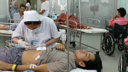 Nạn nhân TNGT chuyển đến cấp cứu tại bệnh viện Chợ Rẫy đã giảm nhiều