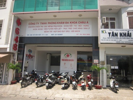 “Bác sĩ” Trung Quốc chốt chặt cửa trốn thanh tra - 1 Phòng khám Đa khoa Châu Á nơi xảy ra nhiều sai phạm