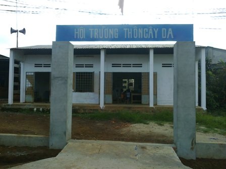 Thôn Cây Da, nơi xảy ra vụ án mạng kinh hoàng