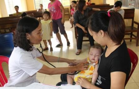 Hơn 640 nghìn trẻ đã được tiêm bù vắc xin Quinvaxem