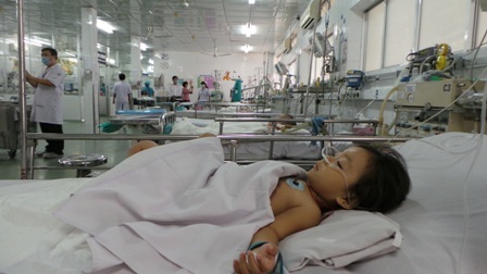 Số ca mắc tay chân miệng đã cao hơn gấp đôi so với sởi