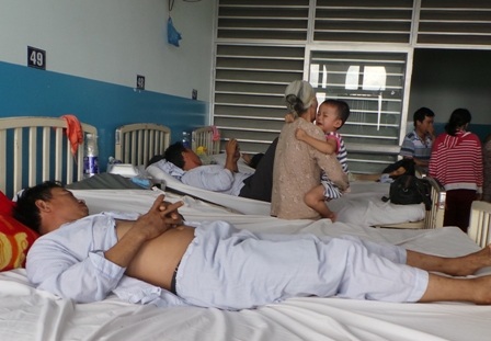 6 nạn nhân đang được điều trị tại bệnh viện Bệnh Nhiệt Đới