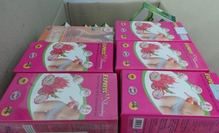 Sản phẩm vi phạm nhãn mác và quảng cáo được phát hiện