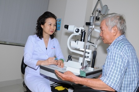 600 bệnh nhân sẽ được khám mắt và phát thuốc miễn phí