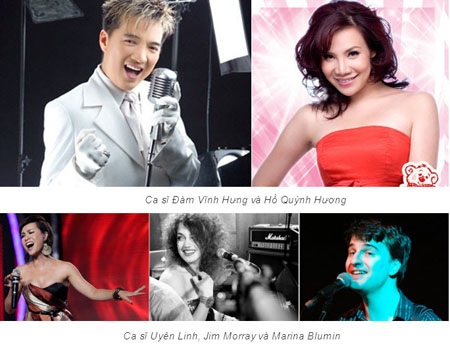 Dàn sao hội tụ ở Đêm Nhạc Hội Quốc tế - 2