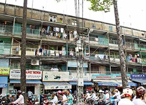 Đất chung cư cũ sẽ được đấu giá - 1