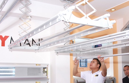 Giàn phơi thông minh Dryman – tạm biệt thời tiết nồm, ẩm - 3 Giàn phơi thông minh Dryman – tạm biệt thời tiết nồm, ẩm