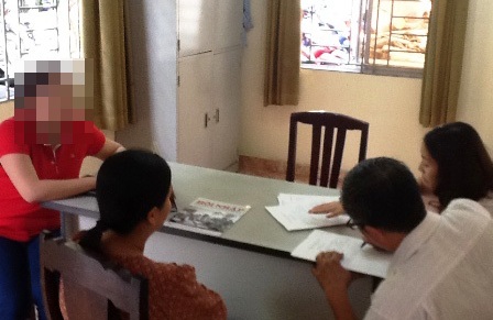 Các nạn nhân đang trực tiếp tố cáo MB24 tại cơ quan công an