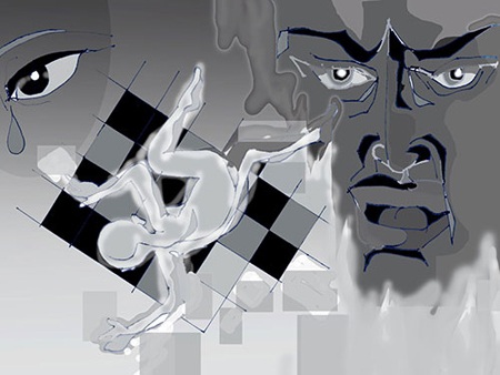 Đó là tội ác! - 1 Minh họa: NGUYỄN TÀI