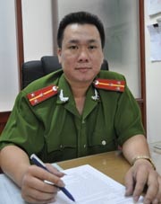 Phải làm sáng được chữ tâm trong mỗi người Cảnh sát - 1 Thượng úy Nguyễn Duy Định