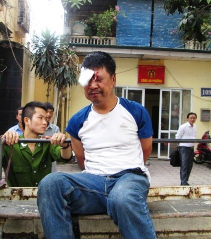 Hà Nội: Học sinh chống trả tên trộm xe máy trên phố - 1 Đối tượng Lương Công Minh