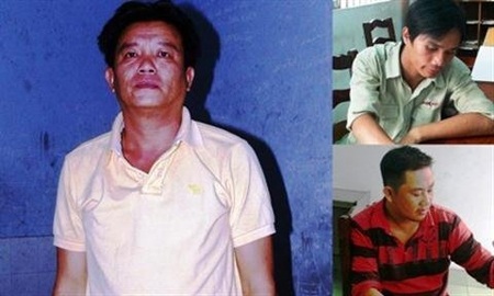Mất 100 triệu, “xử” người tình nghi dã man - 1 3 đối tượng gồm bị bắt gồm Bùi Thiện Khiêm, Nguyễn Quang Thuận và Phan Thành Công.