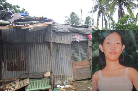 Xích vợ rồi đánh đến chết chỉ vì ghen! - 1 Căn nhà trọ ọp ẹp (nơi xảy ra vụ án) và nạn nhân.