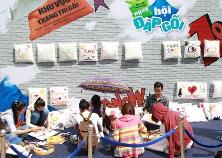 Làm mới cuộc sống tại “Ngày hội đập gối” - 4 Khu vực “Art” nhất ngày hội