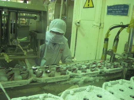 Nhà máy sản xuất kem của Merino đã đầu tư hàng triệu đô cho dây chuyền sản xuất