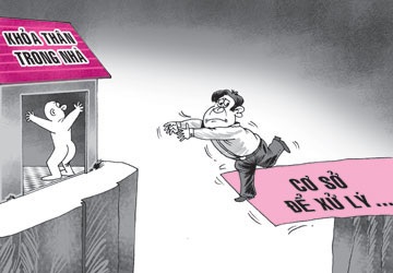 Khỏa thân gây ức chế người khác