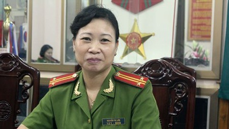 Thuần phục 'sói hoang’ trong buồng giam - 1 Trung tá Nguyễn Thị Liên, quản giáo tại trại tạm giam số 1 Hà Nội