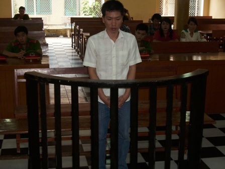 Bị cáo Tăng Thiện Minh.