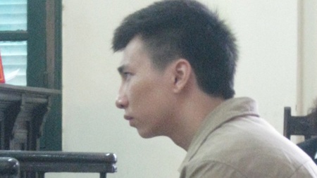 Bị cáo Lê Ngọc Nam tại phiên tòa.