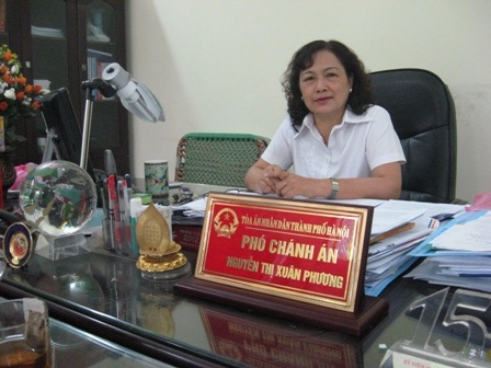 Những “bao công“ thời nay trải lòng - 3 Thẩm phán Nguyễn Thị Xuân Phương