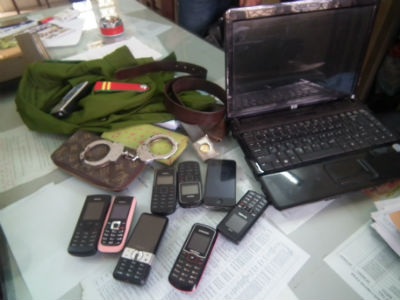 Tang vật được cơ quan công an thu giữ.