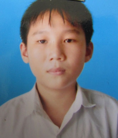 Nghi can Đinh Quang Khánh (ảnh Cơ quan điều tra cung cấp).