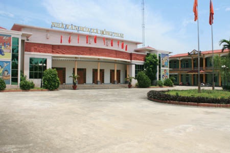 Trưởng Ban tài chính xã bị đánh tại trụ sở làm việc - 1 Trụ Sở UBND xã Hồng Thái, nơi xảy ra vụ ông Cường bị đánh