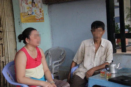 Vợ chồng anh T., chị V. mất ăn mất ngủ vì lo cho con gái bị mất tích