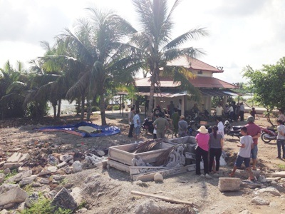 Thi thể nạn nhân đã được tìm thấy sau hơn 30 giờ mất tích.