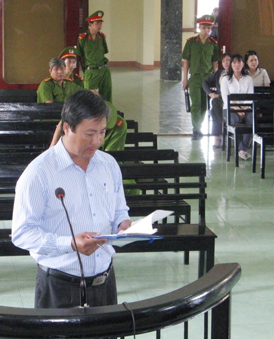 Bị cáo Đinh Thiên Tường