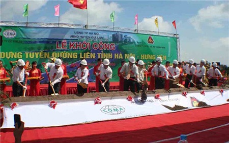 Dự án đường liên tỉnh Hà Nội – Hưng Yên đến giờ vẫn chưa xác định chính thức quỹ đất đối ứng.