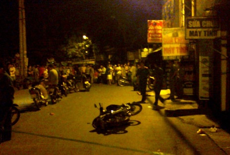 Một sinh viên bị sát hại chỉ vì cái dẫm chân - 2 Hiện trường vụ án mạng