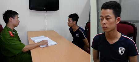 Âm mưu của kẻ cuồng ghen có tên “Chán đủ thứ” - 2 Đối tượng Tuân tại cơ quan Công an.