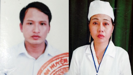 Thuê vợ giả cùng lừa bán nhà giá rẻ  - 1 Đối tượng Trần Cao Sơn cùng “vợ giả” Hiếu