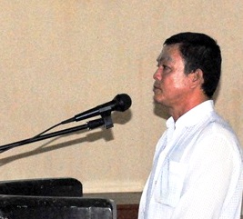"Đại ca hoàn lương" lĩnh án 18 năm tù vì giết người - 1 Bị cáo Sáu Nghĩa tại phiên xử