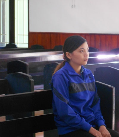 Bị cáo Nguyễn Thị Hà Diễm trước Tòa