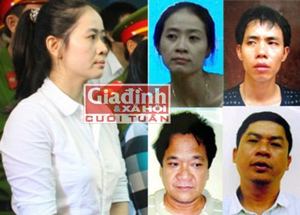 Đường đời giông tố của hoa khôi vũ trường nổi tiếng Sài thành - 1 Những đối tượng trong đường dây ma túy do Thảo cầm đầu. Ảnh: T.G