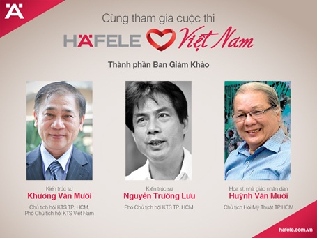 Chủ tịch hội Kiến trúc làm giám khảo cuộc thi vẽ tranh - 1 Ban giám khảo dày dặn kinh nghiệm và đầy tâm huyết với nghề thiết kế của “Häfele ♥ Việt Nam”