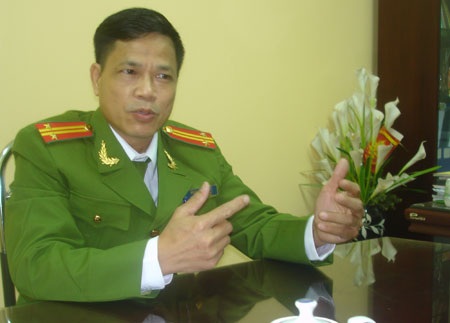 Trung tá Phạm Văn Minh. 