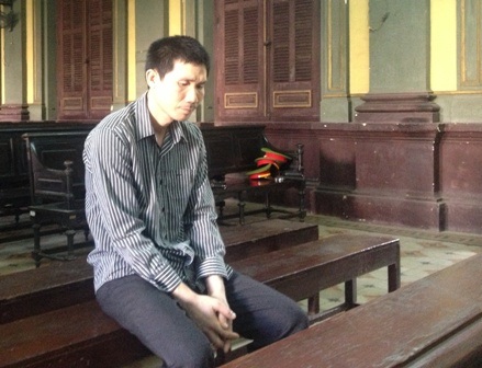 Bị cáo Mai Thanh Hồng tại tòa phúc thẩm