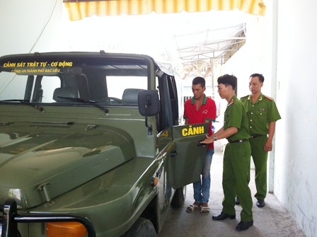 Di lý các đối tượng về Đà Nẵng