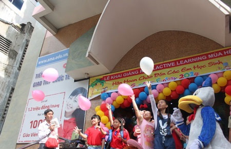 AMA rộn ràng khai giảng Active Learning Kids Teens - Summer Fantasy 2014